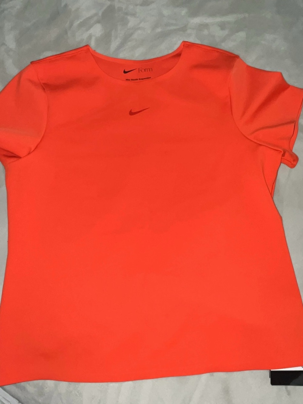 Nike Women's Bright Orange Short Sleeve Active Tee